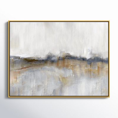 Rosebud by Nan, Floater Frame Print on Canvas