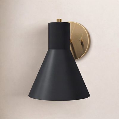 Byers Steel Armed Sconce