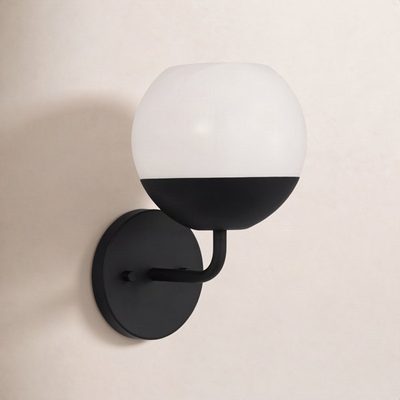 Avoca 1-Light Dimmable Armed Sconce