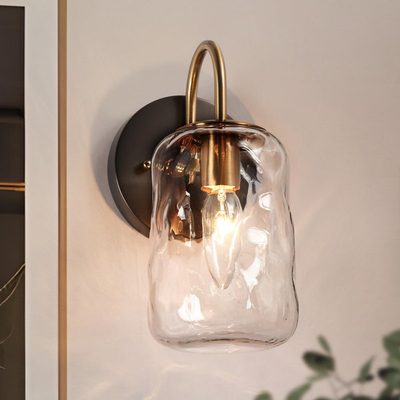 Bergeson Iron Armed Sconce with Gunmetal Backplate