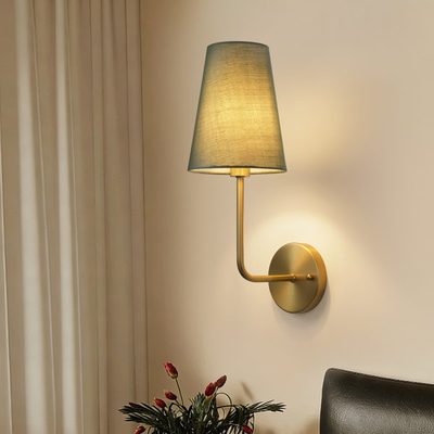 Abbiney 1-Light Hardwired Armed Sconce