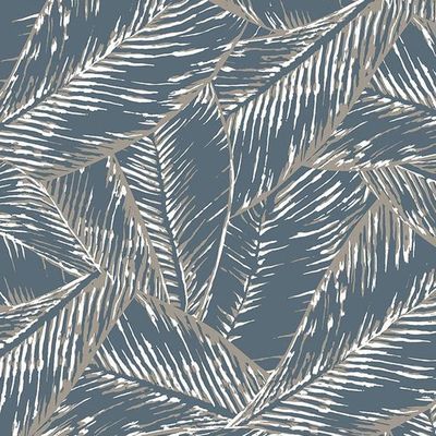 Best Fronds Wallpaper by Wallshoppe – Gray