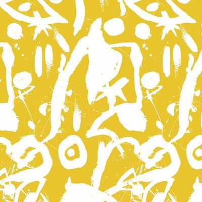 El Quijote Wallpaper by Chris Benz – Mustard