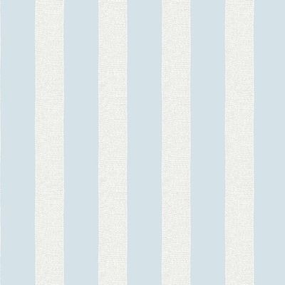 Grosgrain Stripe Wallpaper by Sarah Jessica Parker – Morning Dew Cream