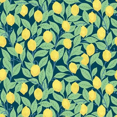 Lemons Wallpaper by Nathan Turner – Indigo