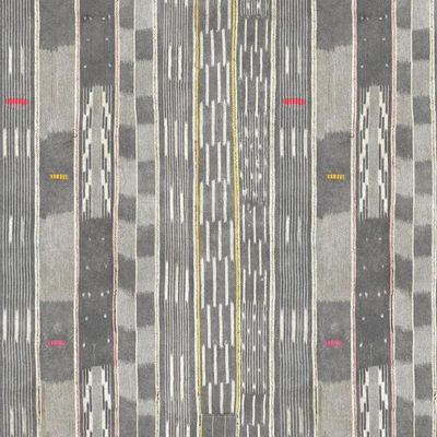 Large Madison Stripe Wallpaper by Chris Benz – Faded Black