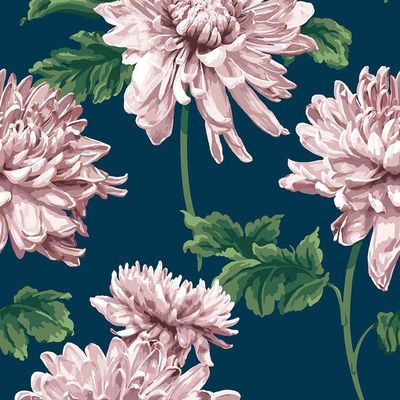 Mums for Marion Wallpaper by Sarah Jessica Parker – Navy