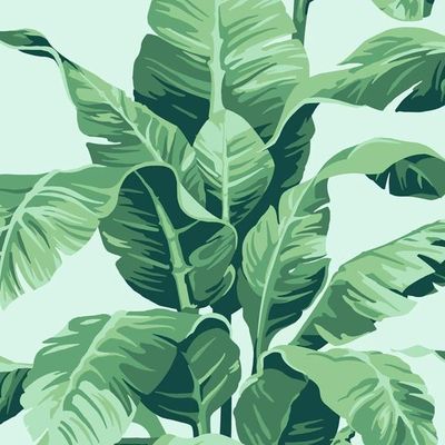 Pacifico Palm Wallpaper by Nathan Turner – Robins Egg