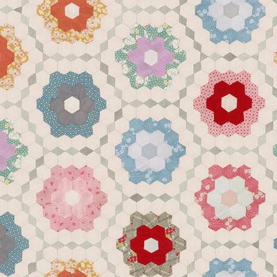 Pinwheel Quilt Wallpaper by Chris Benz – Multi