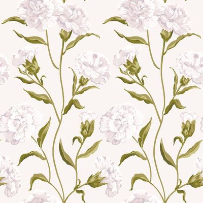 Townhouse Mural Wallpaper by Sarah Jessica Parker – Pearl on Parchment