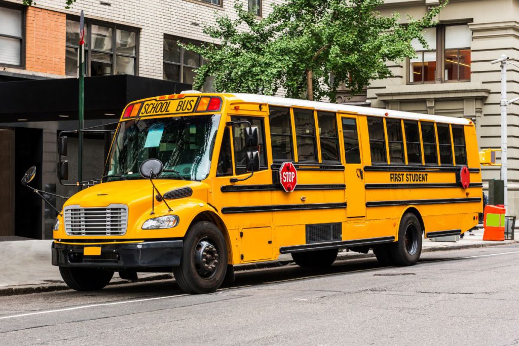 New York city school bus
