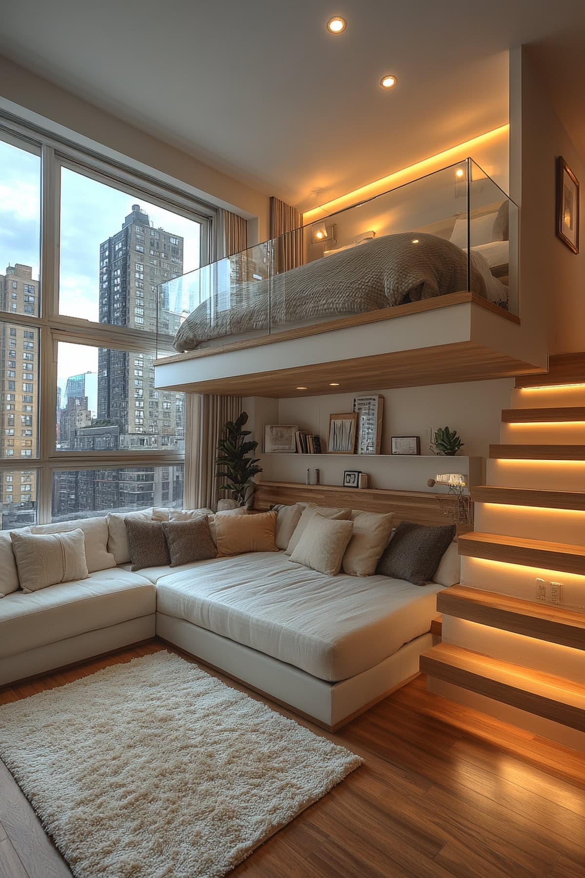 Beige Aesthetic Apartment - Beige Aesthetic Studio Apartment 03