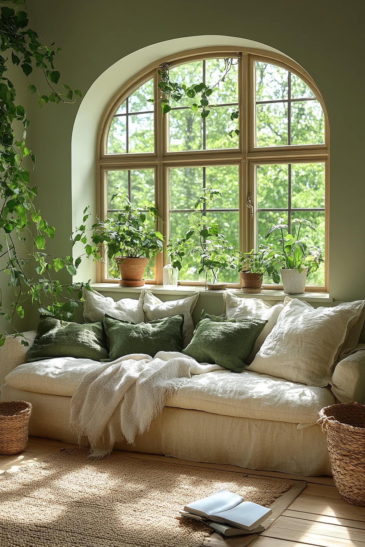 Beige Aesthetic Apartment - Beige and Green Apartment Aesthetic 02