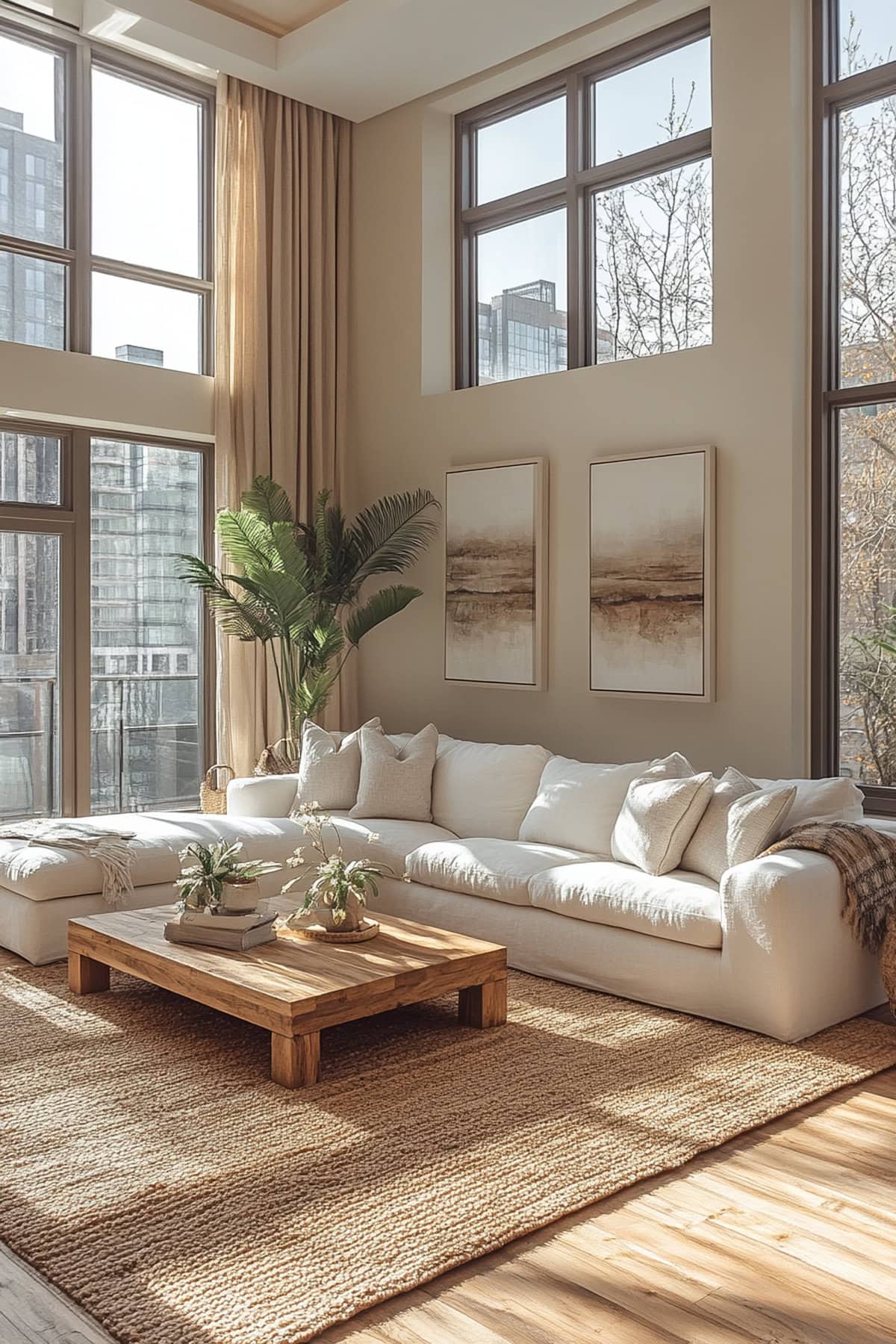 Beige Aesthetic Apartment - Serene Neutral Walls 01