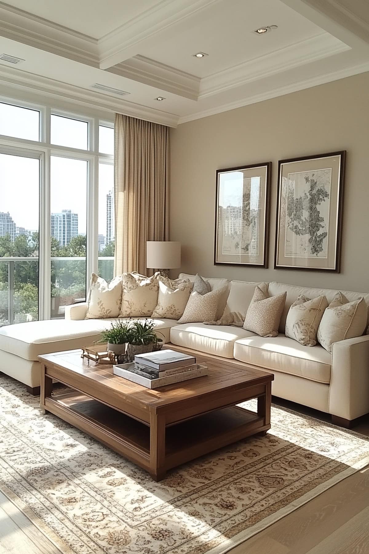 Beige Aesthetic Apartment - Serene Neutral Walls 02