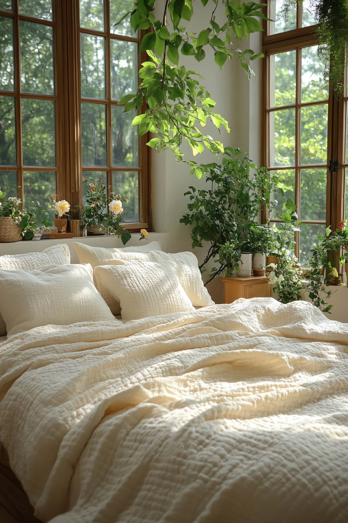 Beige Aesthetic Apartment - Snuggly Bed Linens 02