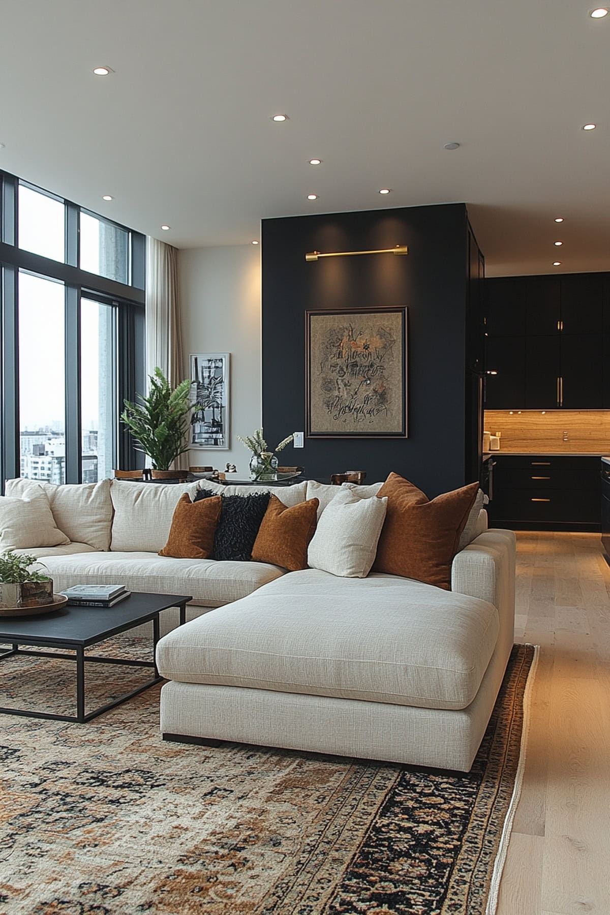 Black and Beige Apartment – Contemporary Apartment 02