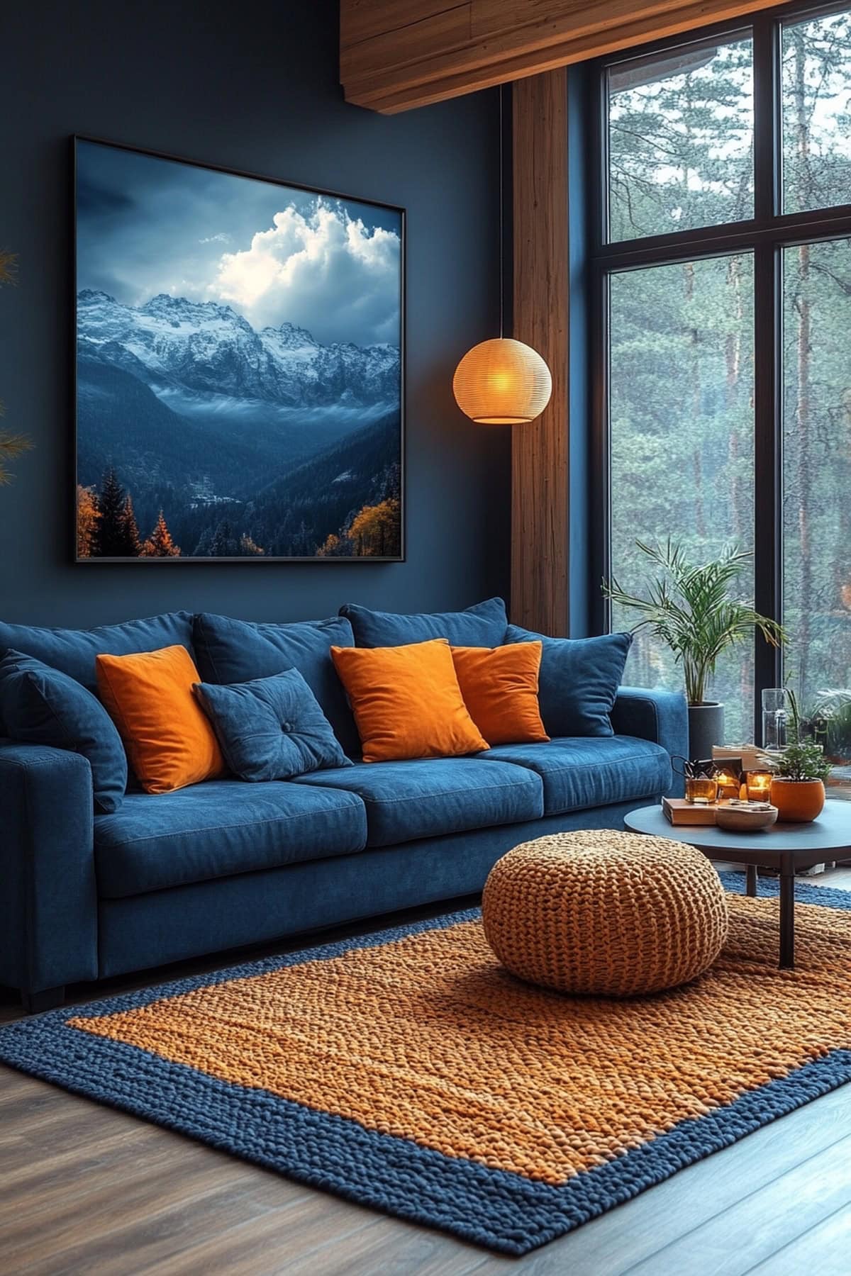 25 Blue and Orange Apartment Decor Trends You’ll Love This Year