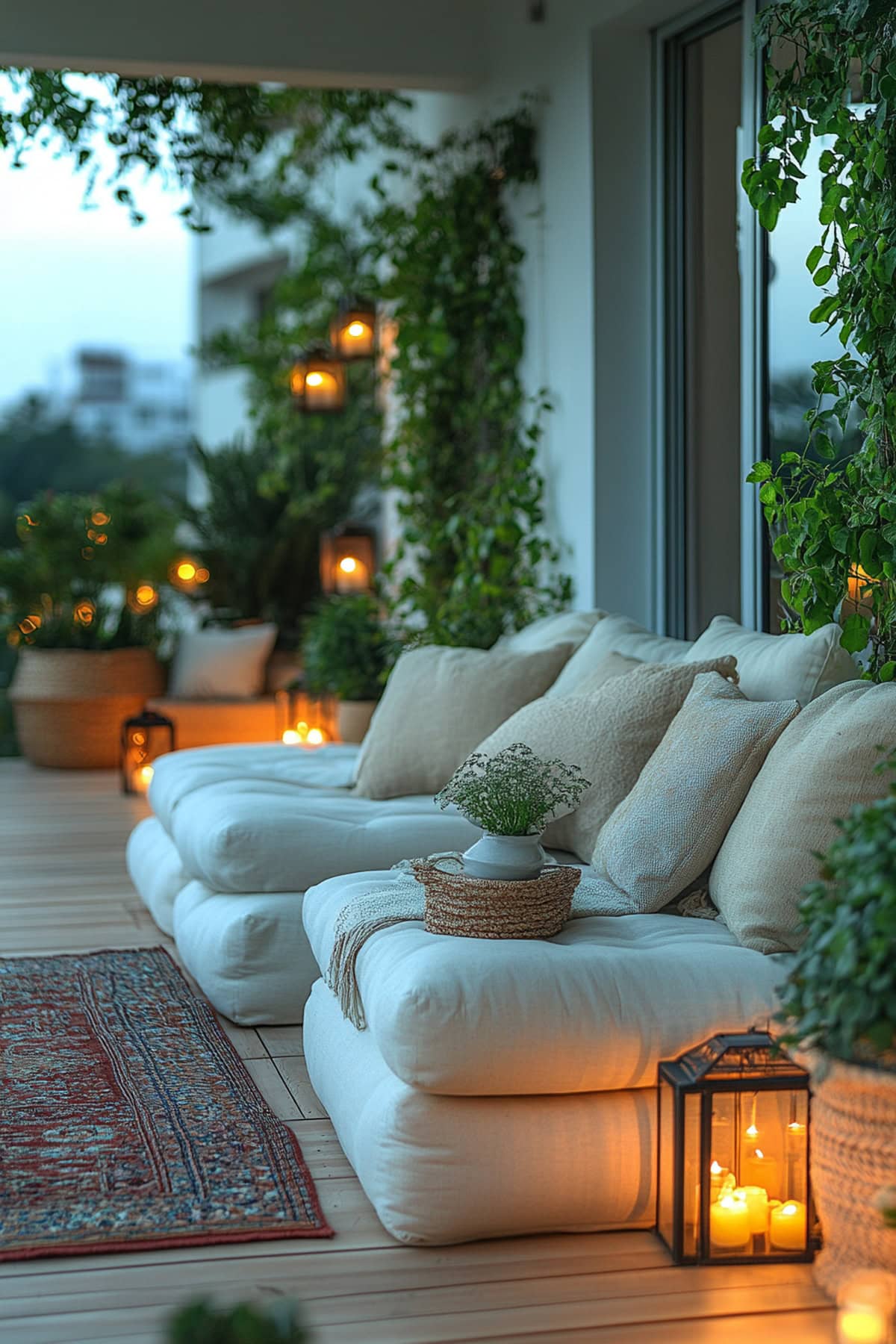 Transform your patio with white and wood decor. See how to create an outdoor space you'll love spending time in.