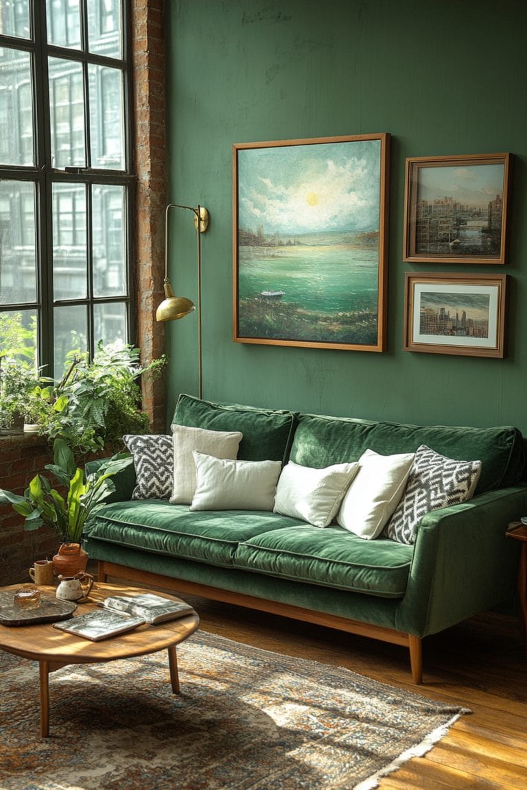 Image showcasing Green Interior Design Ideas: How to Bring Tranquil Hues ... - Decorilla