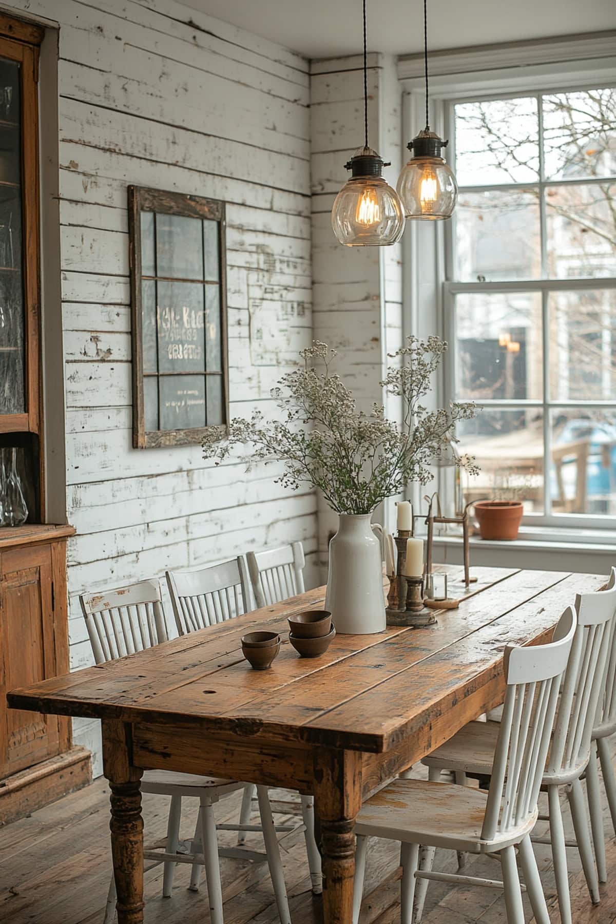 Discover dining room designs that blend vintage elements with natural materials. Learn how to make mealtime special.