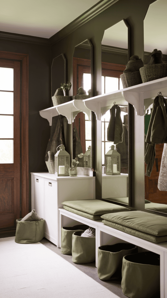 10 Stunning Olive Mudroom Ideas for a Fresh Look
