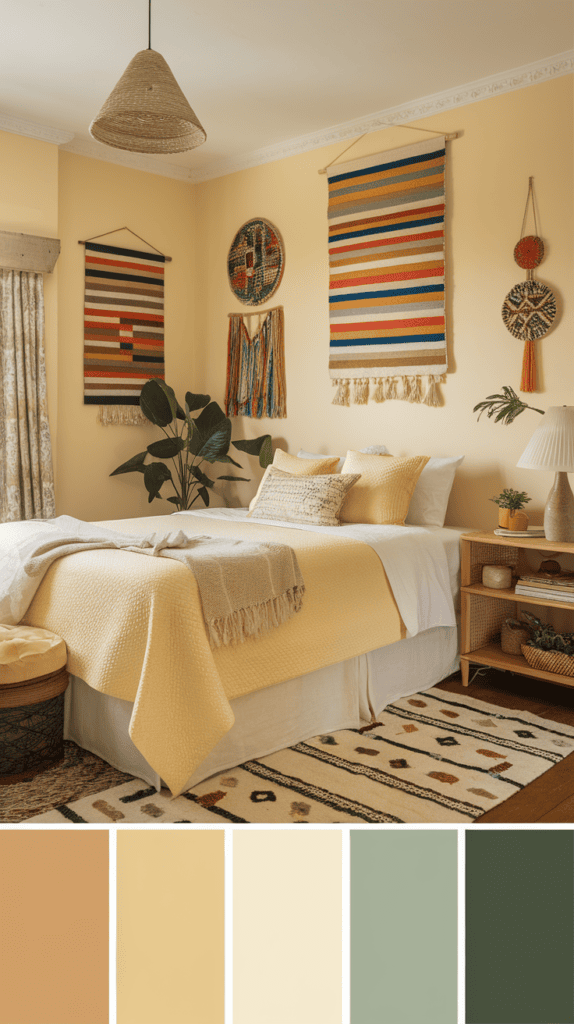 10 Stunning Light Yellow apartment Wall Ideas