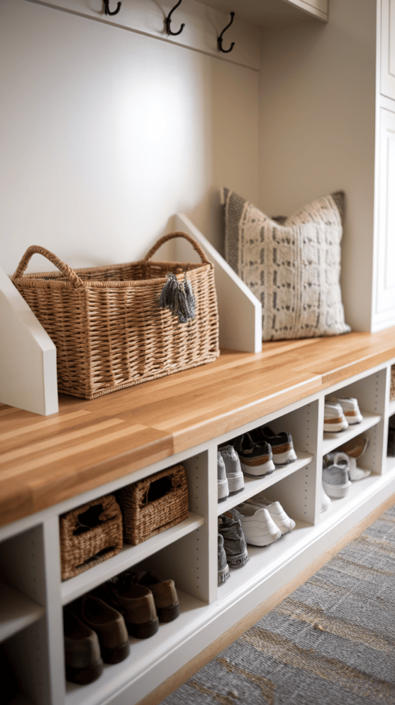 10 Creative Butcher Block Mudroom Bench Ideas for Your Home