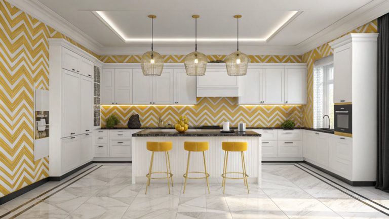 bright and cheerful kitchens