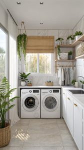 25 Cozy Laundry Room for Comfort and Functionality