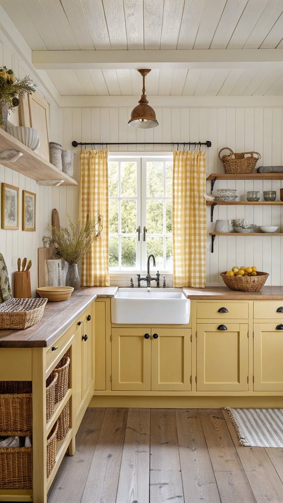 charming rural kitchen set