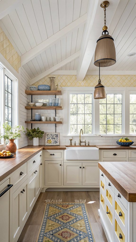 colorful farmhouse style tiles