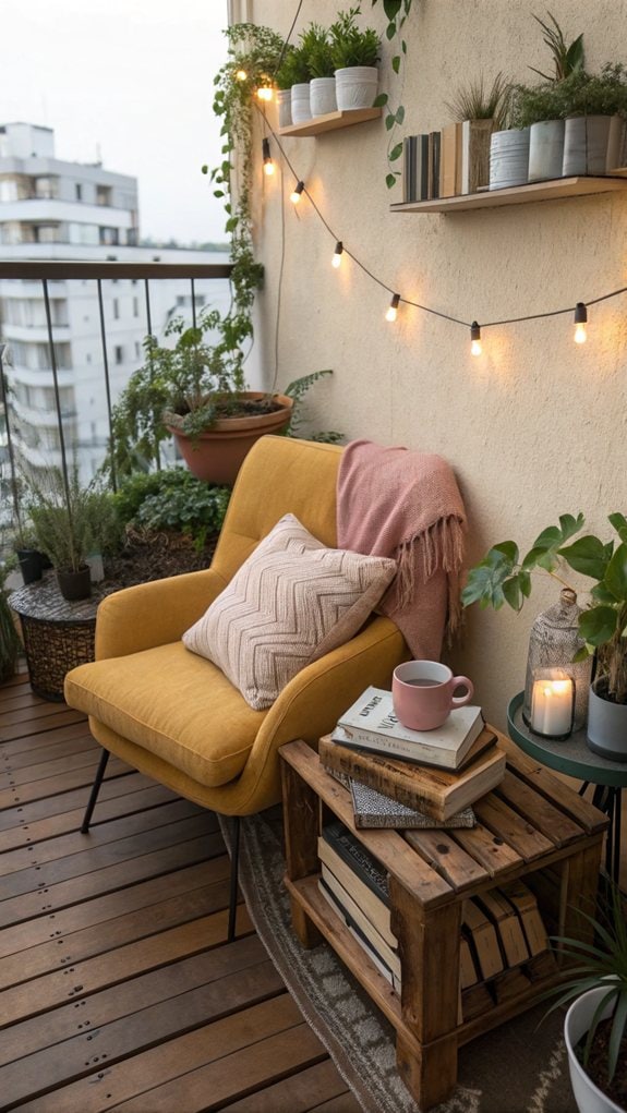 comfortable nook for reading