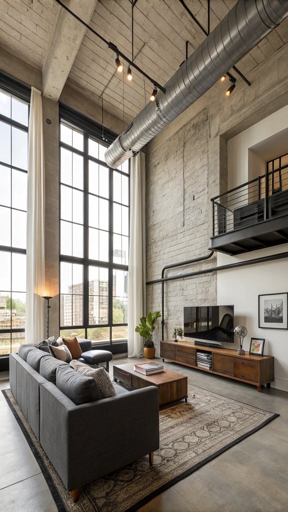 compact urban loft design