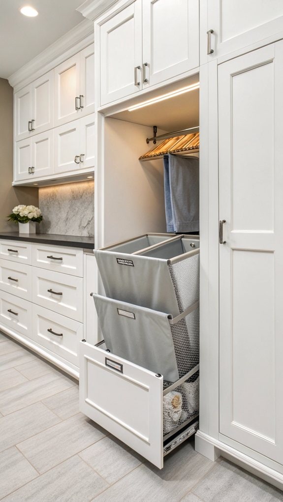 convenient laundry storage solution