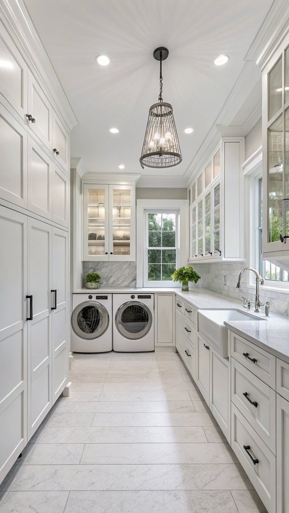 custom cabinetry laundry room