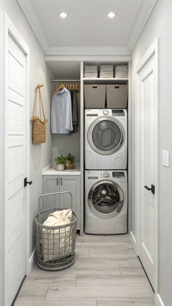 efficient laundry storage options