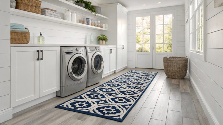 laundry room rug inspiration