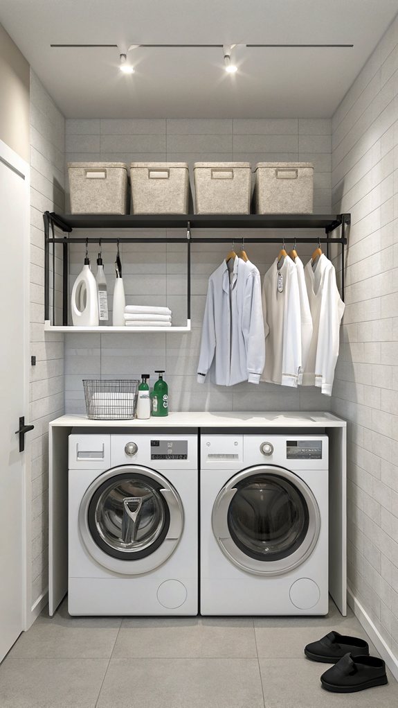 laundry space organization solution