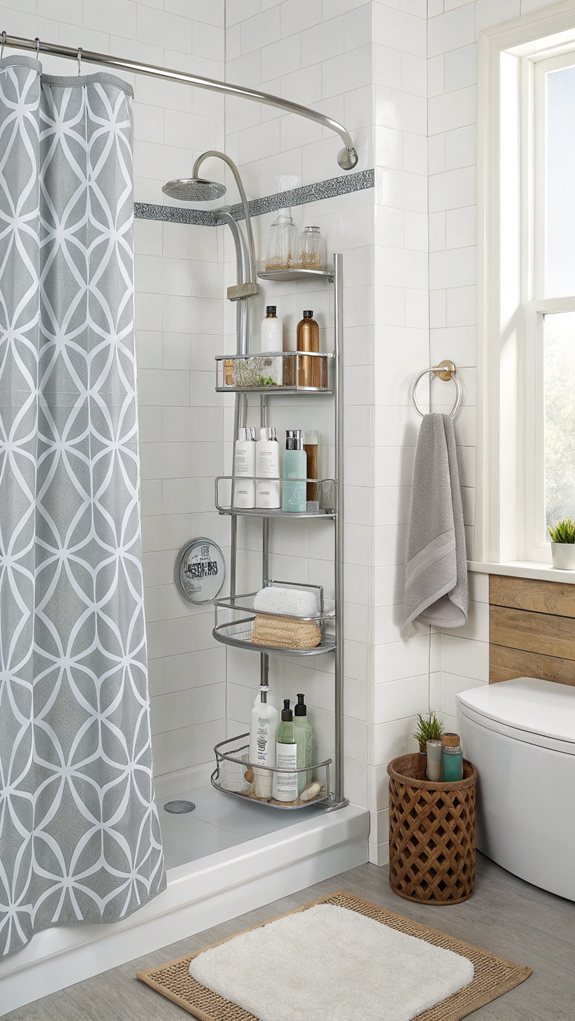 maximizing shower area efficiency