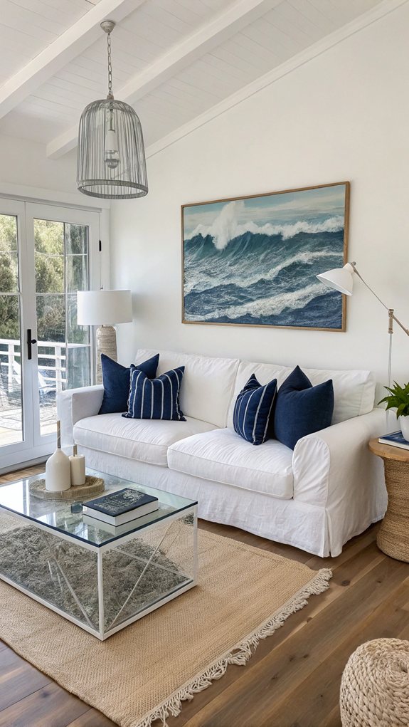 modern seaside home decor