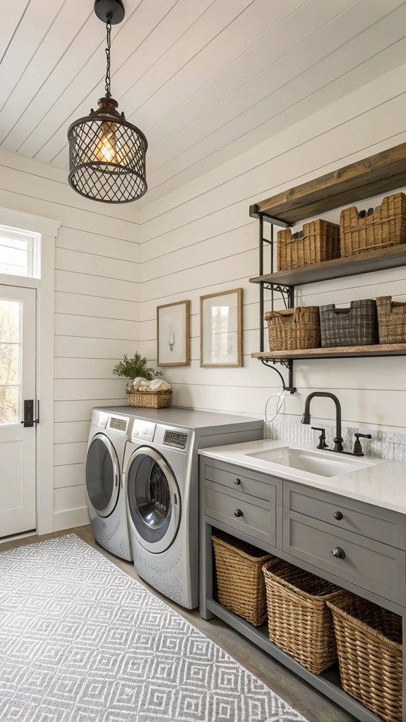 rustic elegance with shiplap