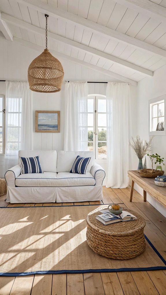 serene coastal retreat space