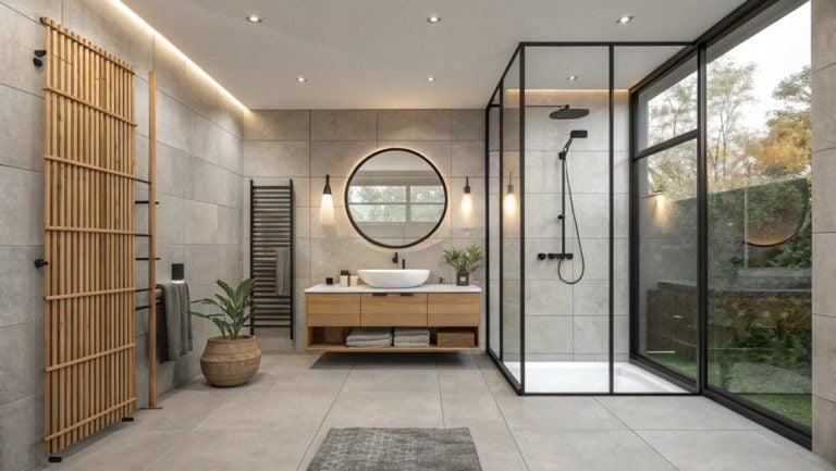 stylish contemporary bathroom designs