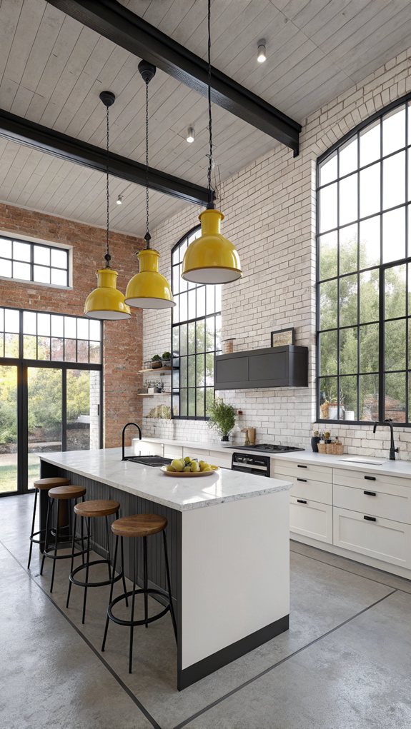 stylish industrial lighting design