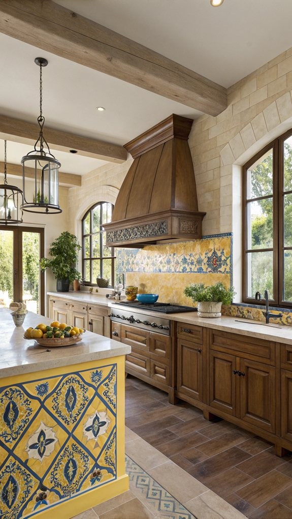 vibrant mediterranean ceramic design