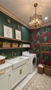 15 Maximalist Laundry Room Ideas to Inspire You