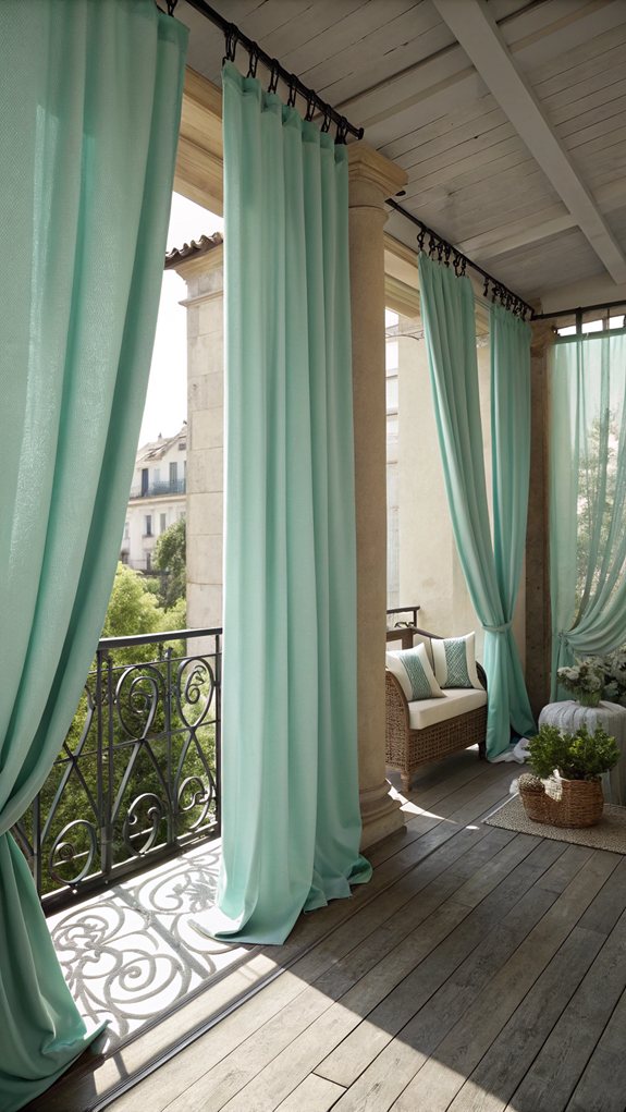 weather resistant canvas curtains