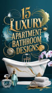 View of 15 Luxury Apartment Bathroom Designs for Elegant Living