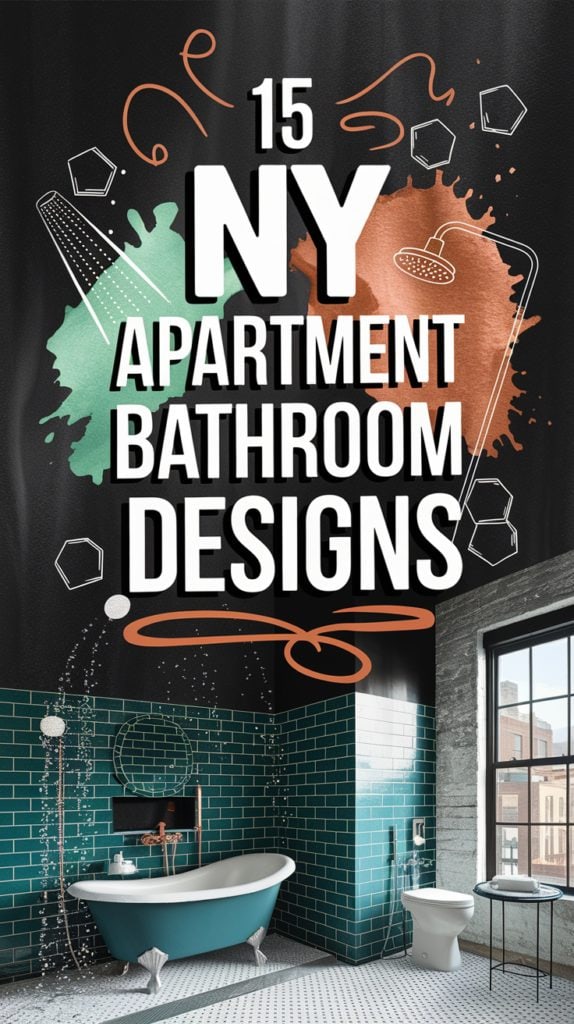 15 NYC Apartment Bathroom Designs
